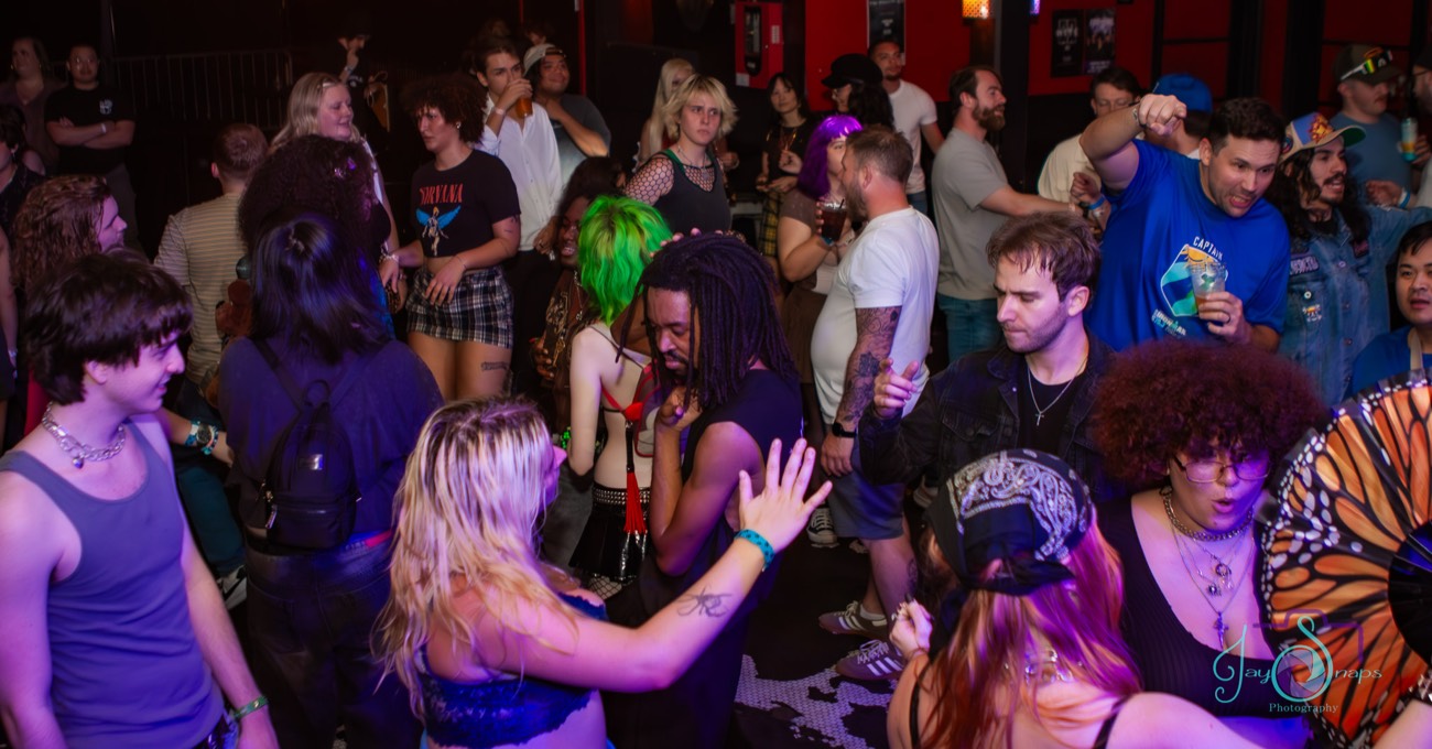 Chronically Online crowd photo by Jay Snaps