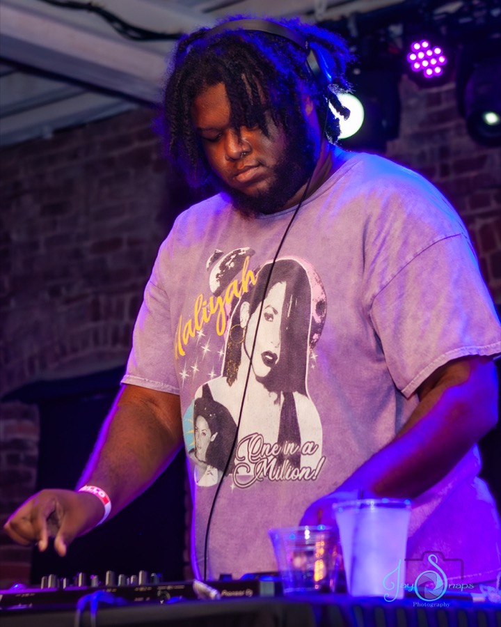 DJ set at a Chronically Online party