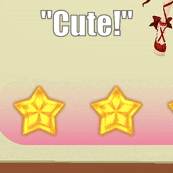 Dress to Impress cute star rating